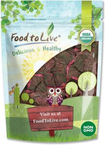 Food to Live Organic Dried Red DragonFruit.