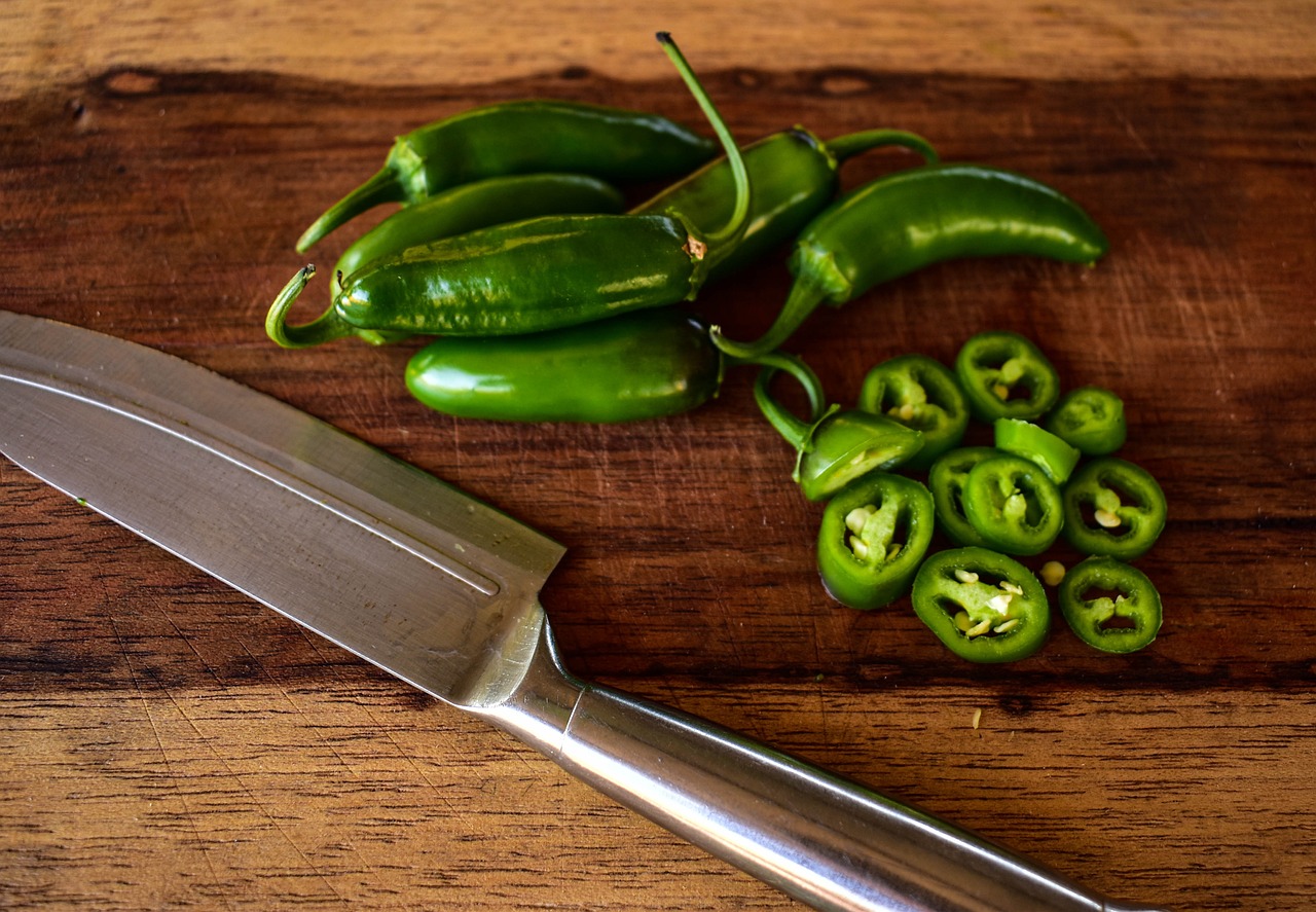 Jalapeno chili peppers